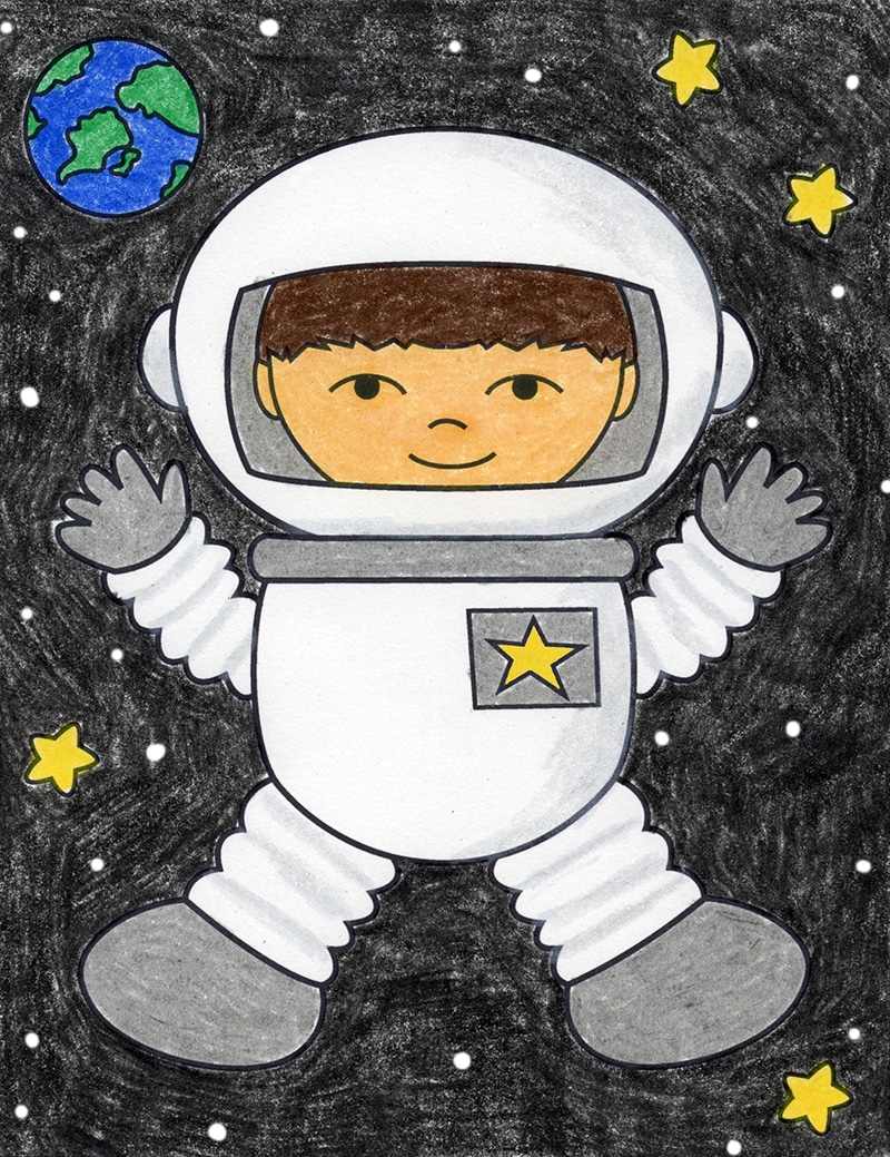 Featured image of post Astronaut Art For Kids