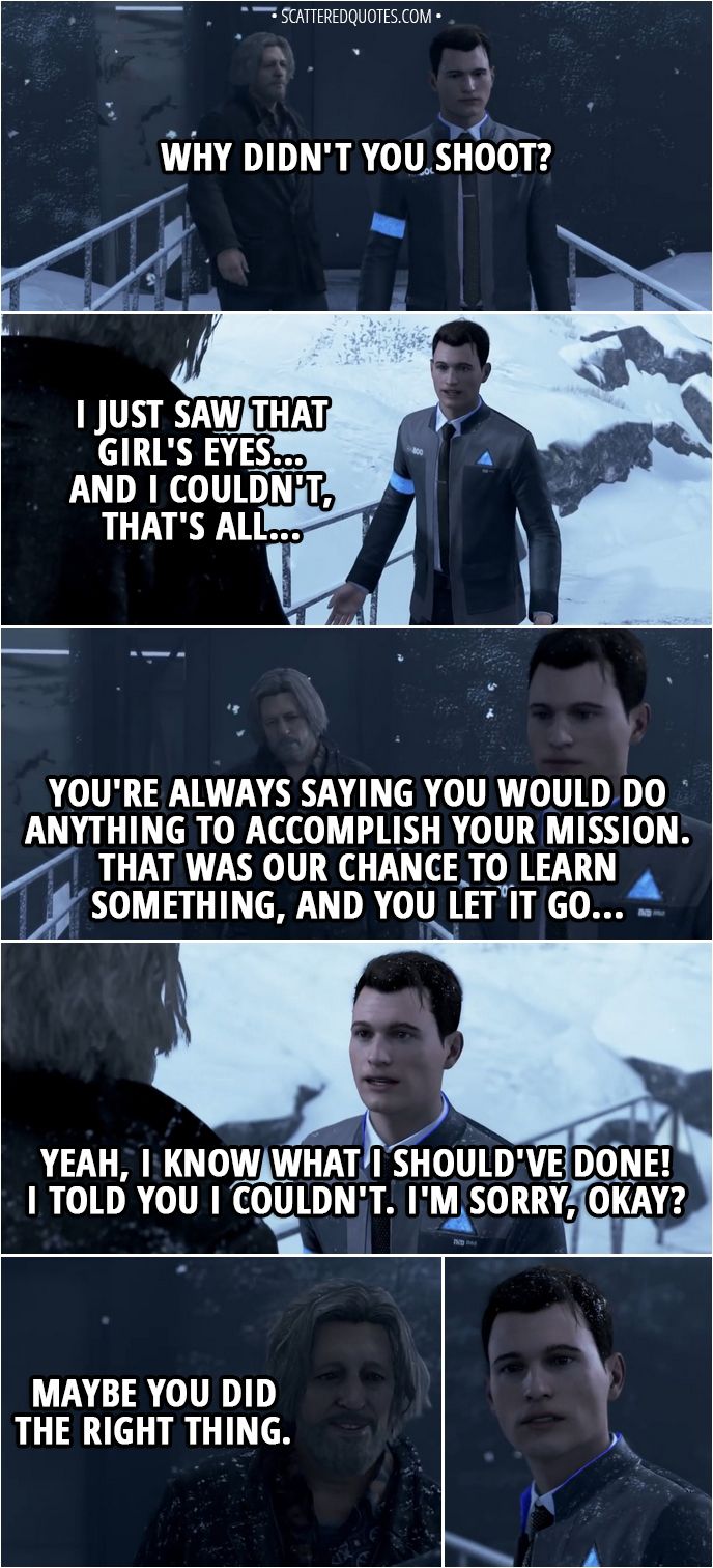 Featured image of post Detroit Become Human Quotes Connor