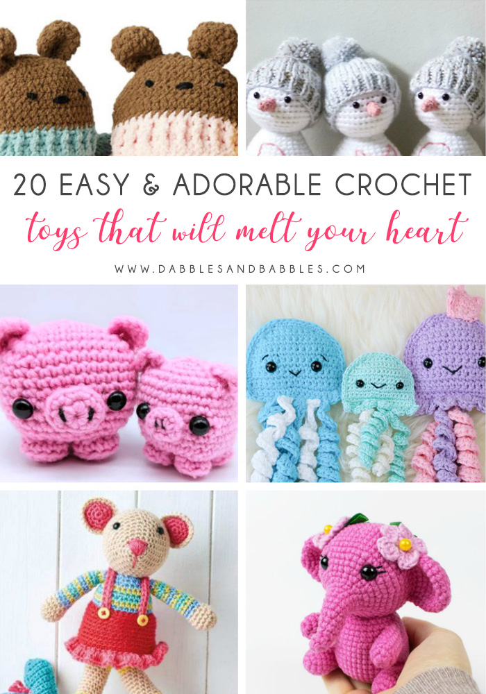 Featured image of post Easy Crochet Stuffed Animals For Beginners