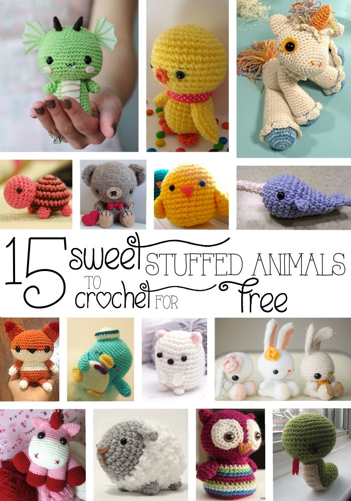 Featured image of post Easy Crochet Stuffed Animals Patterns