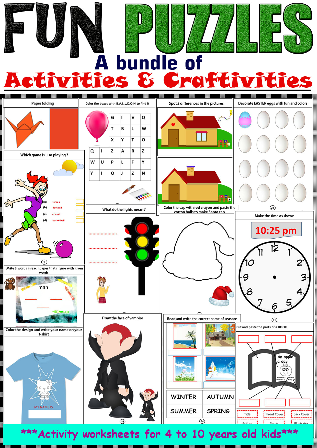 Featured image of post Fun Printables For 10 Year Olds