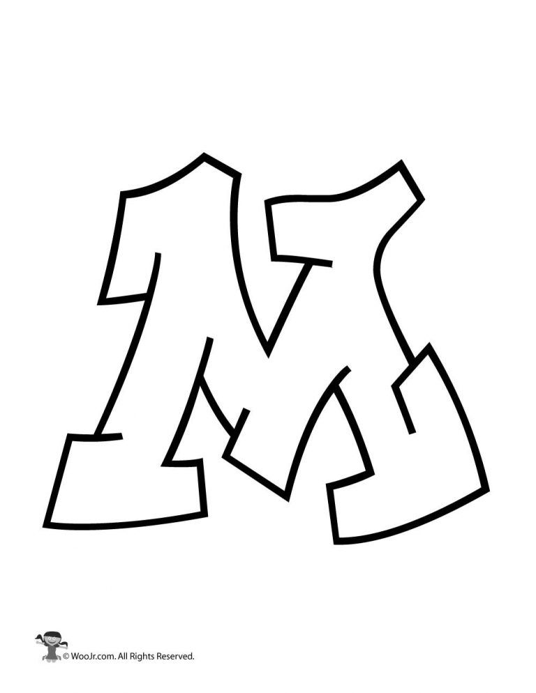 Featured image of post Graffiti Bubble Letter M