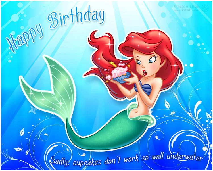 Featured image of post Little Mermaid Happy Birthday Ariel