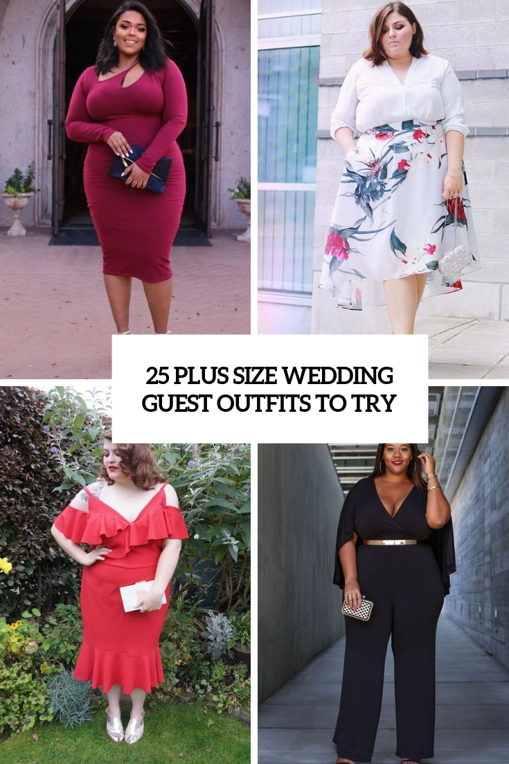 Featured image of post Plus Size Wedding Guest Outfit Ideas