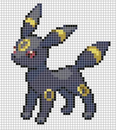 Featured image of post Umbreon Pixel Art Grid