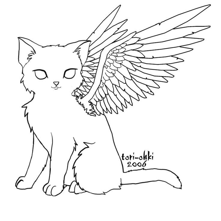 Featured image of post Unicorn Cat With Wings Coloring Page